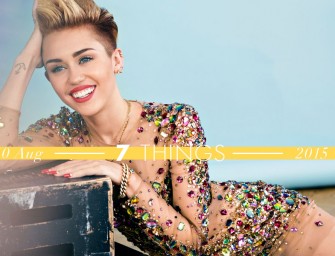 Hf Daily (08.10)：Taylor Swift又卷入骂战了吗？这次是Miley Cyrus？