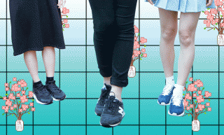 Hf獨家街拍：11位穿著運動鞋上班的女生，展現另一種時尚！