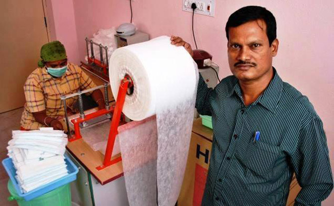 Arunachalam Muruganantham 印度男人衛生巾