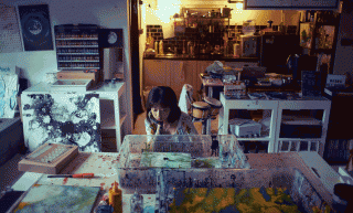 【專訪】Meeting Jasmine：香港抽象畫家──感官世界，醉生夢死
