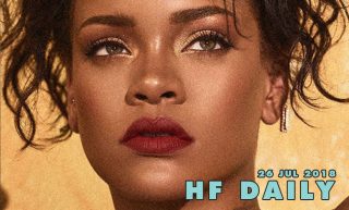 Hf Daily (07.26)： Rihanna 親自教你怎樣塗眼影