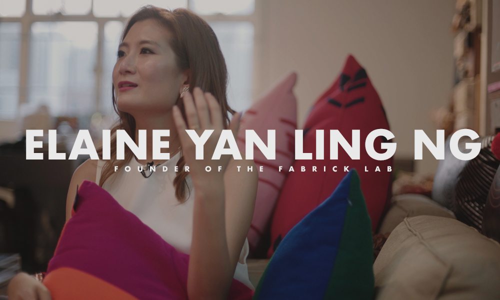 【短片】 My Work Series：別往錢看，隨心而行就好，遇見Elaine Yan Ling Ng
