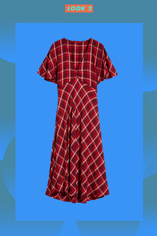 Max & Co. Red Check Dress