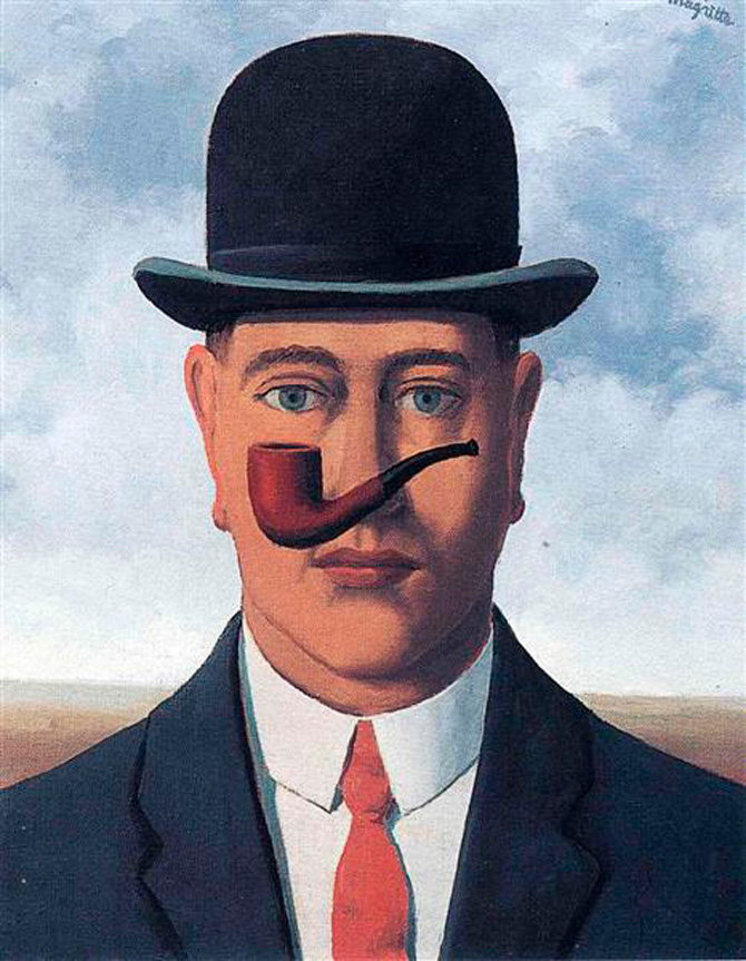 Good faith (1965) by Rene Magritte