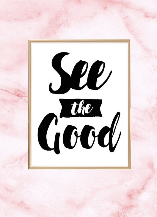 “See The Good” 擺設
