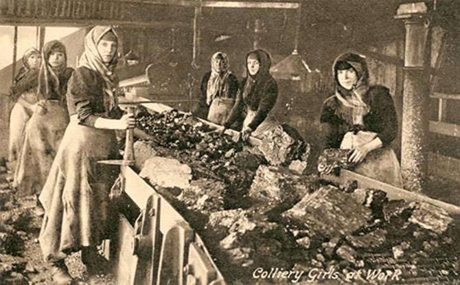 female miners