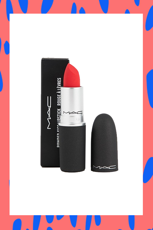 MAC Powder Kiss Lipstick - Lasting Passion